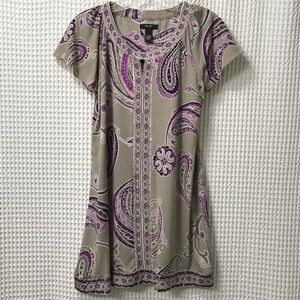 🔶 Paisley Beaded Shift Dress 🔶